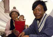 Tibetan Nomad Family