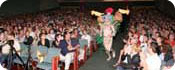 Live show image with costume