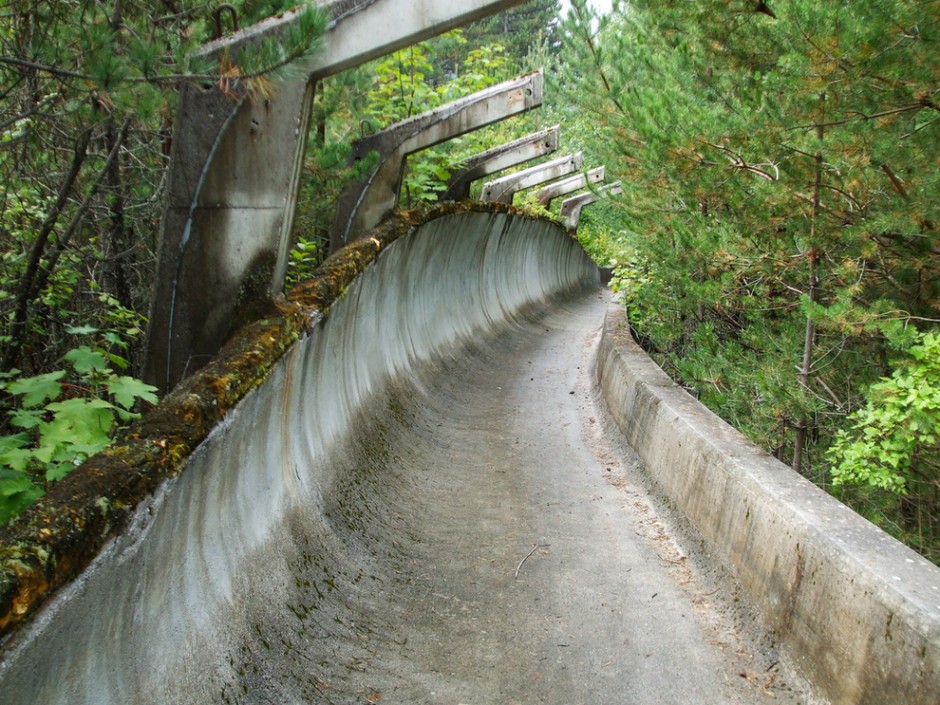 1984 Winter Olympics bobsleigh track in Sarajevo - 30 Abandoned Places that Look Truly Beautiful
